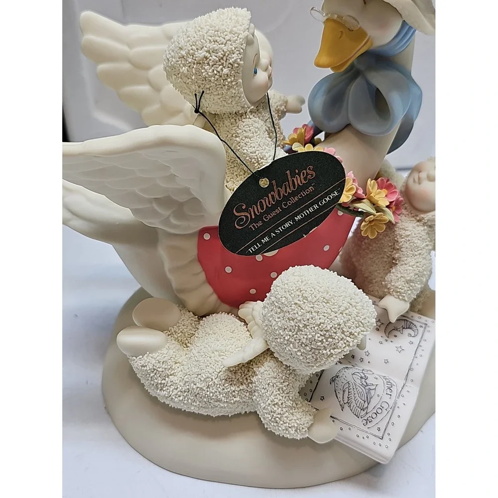 Department 56 Snowbabies The Guest Collection Tell Me a Story Mother Goose